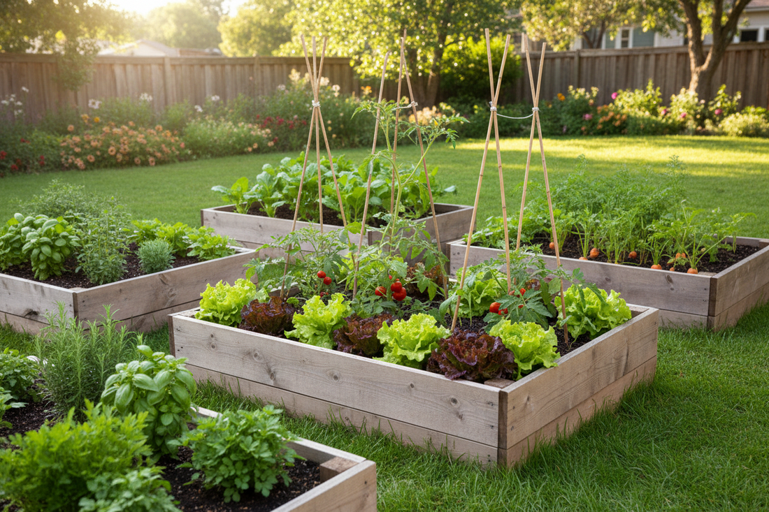 10 Easy Vegetable Garden Ideas for Beginners
