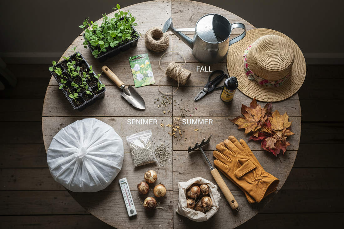 Essential Gardening Supplies for Spring, Summer, Fall, and Winter