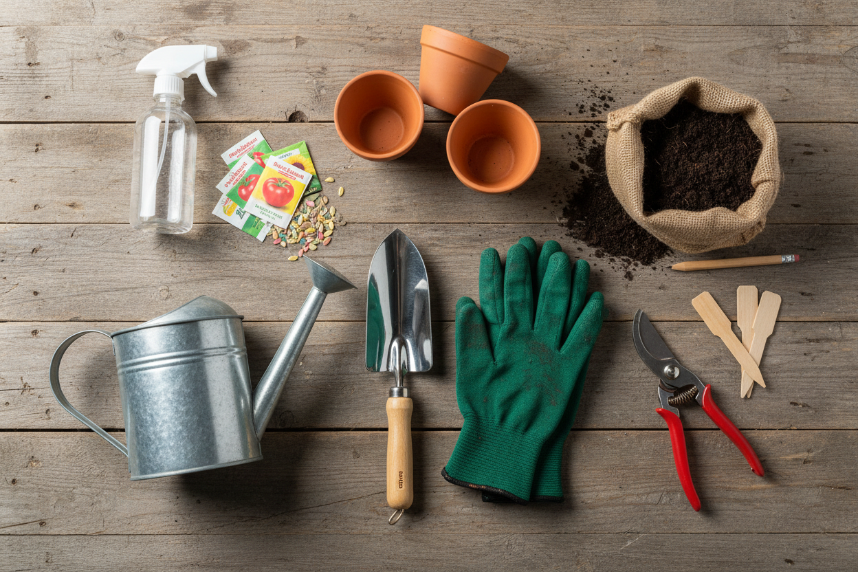 The Ultimate Gardening Supplies Checklist for Beginners