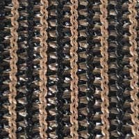 Eden's Decor Straight Flat-Edged Sun Shade Sail Rectangular 13' x 14' Brown - Image 8