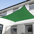 KANAGAWA 21'X22' Dark Green Custom Size Sun Shade Sail Rectangle UV Block by KANAGAWA