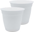 The HC Companies 10 Inch Eclipse Round Planter Pots by TheHCCompanies