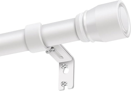 1” Diameter Curtain Rods Itself is 30 to 60 inch 2 Pack Fit 30-54 inch Window by Unknown