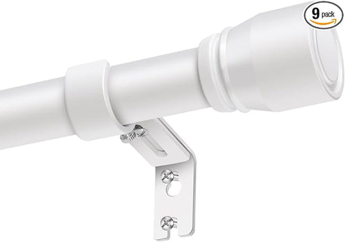 1” Diameter Curtain Rods Itself is 30 to 144 inch 1 Pack Fit 30-142 inch by Unknown