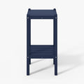 WestinTrends Malibu 36" Outdoor Adirondack HDPE 2-Tier Patio Side Table by WestinTrends