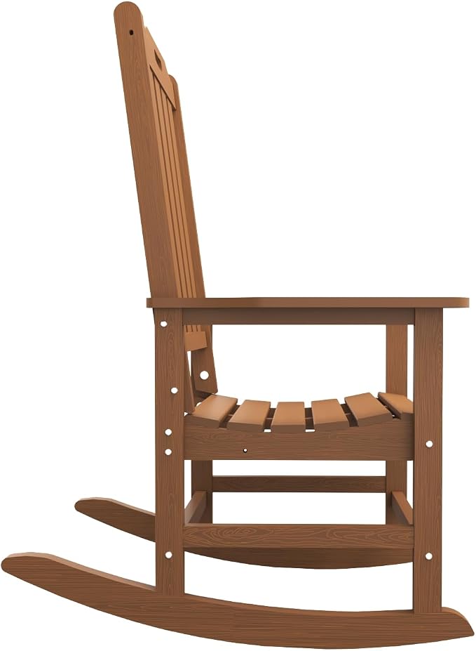 Oversized Rocking Chair Set of 4, Outdoor Rocking Chair - Image 5