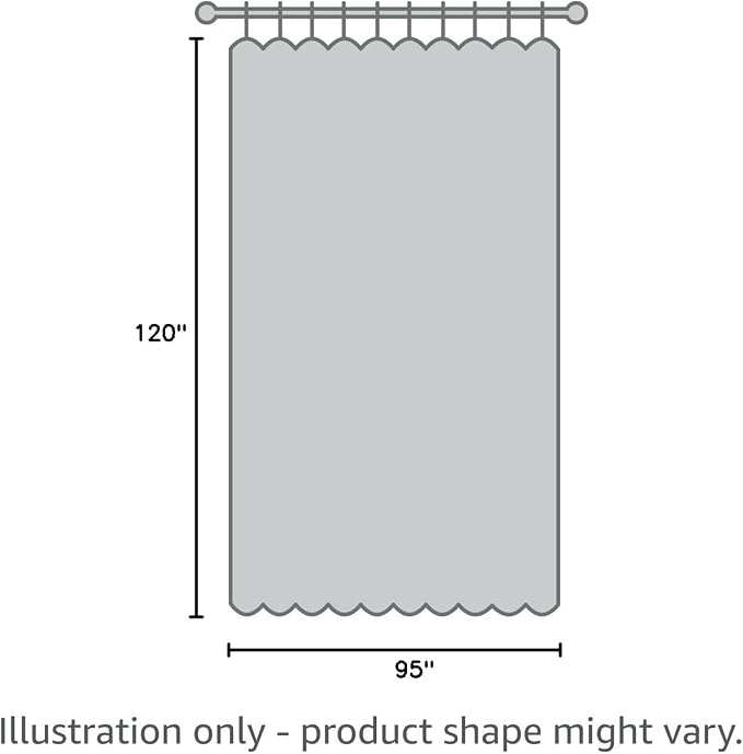 NICETOWN Patio Outdoor Curtain 120" Extra Wide Waterproof - Image 8