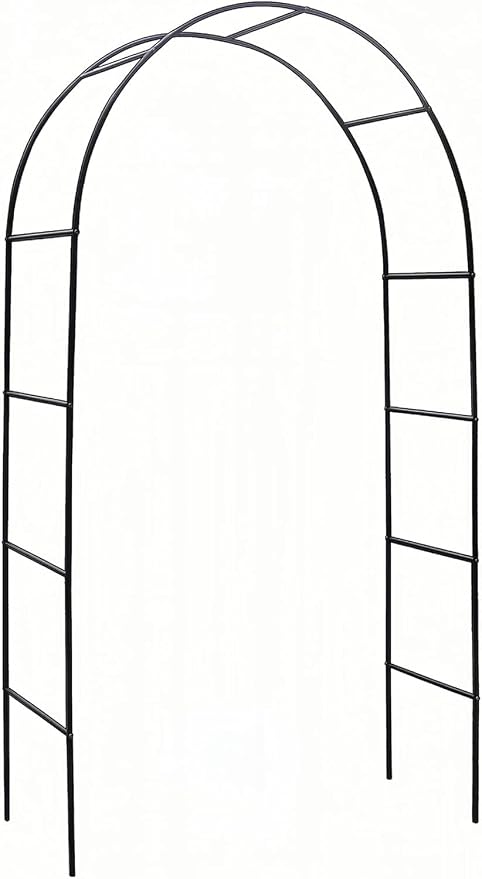 Garden Arch Trellis Metal Garden Arbor by UmiPatio