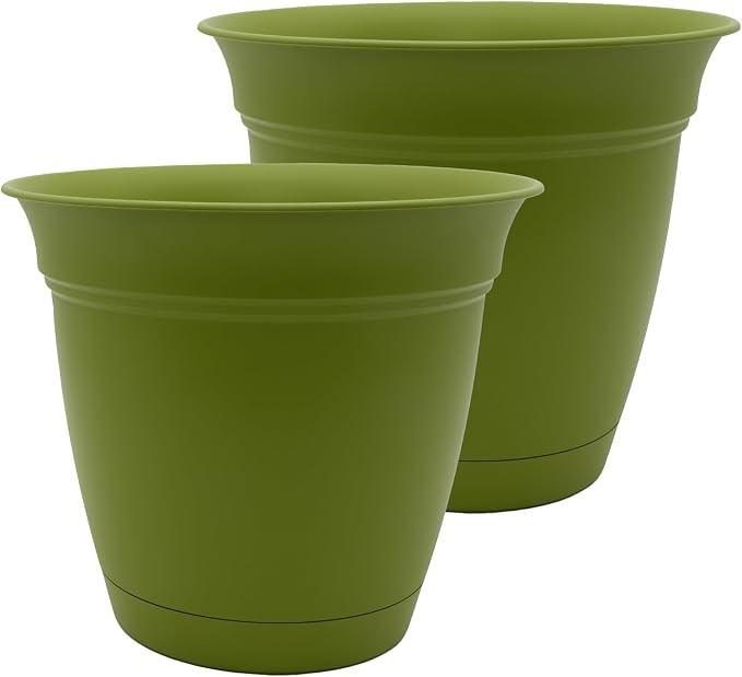 The HC Companies 16 Inch Eclipse Round Planter Pots by TheHCCompanies