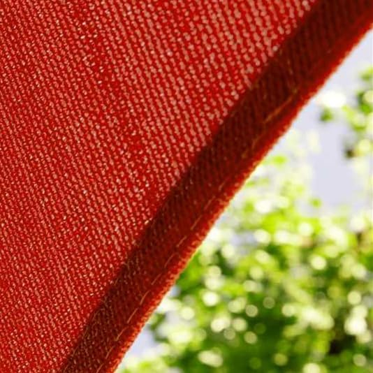 Amgo Custom Size 7' x 11' x 13' Red Right Triangle Sun Shade Sail UPF50+ - Image 9