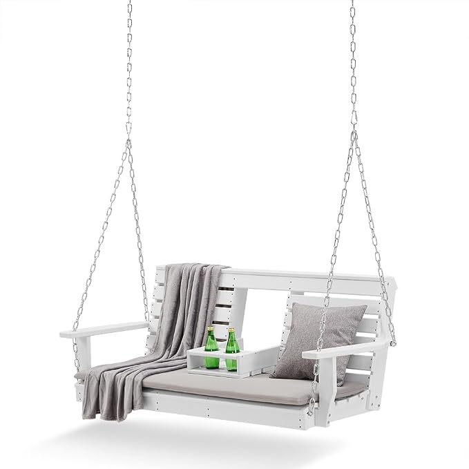 Premium Poly Lumber Porch Swing by Unknown