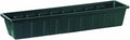 Root & Vessel Poly-Pro Plastic Flower Box Planter, Hunter Green by Novelty