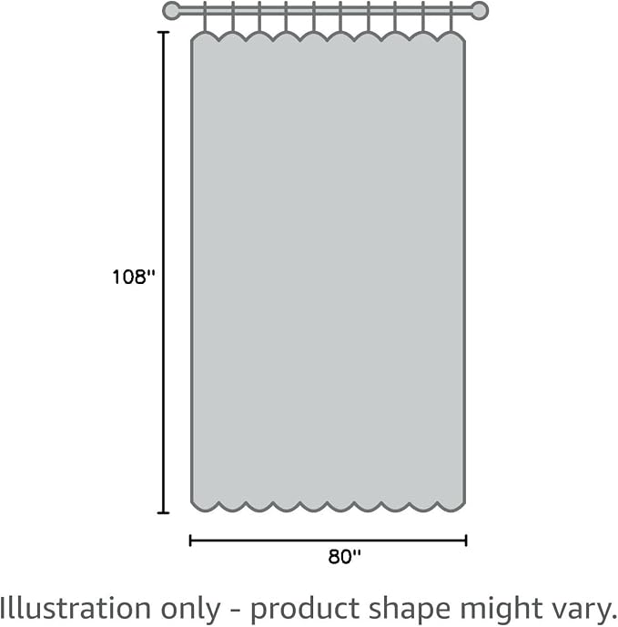 NICETOWN Patio Door Curtain Vertical Blinds, Grommet Top Room Divider Curtain - Image 9