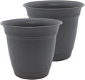 The HC Companies 10 Inch Eclipse Round Planter Pots by TheHCCompanies