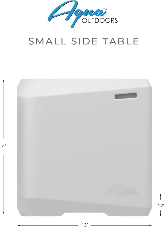 Classic White - Small Side Table – Designed - Image 3