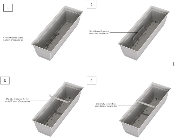 The HC Companies 30 Inch Eclipse Window Planter Box - Image 6