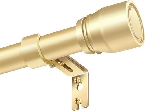1” Diameter Curtain Rods Itself is 30 to144 inch 1 Pack Fit 30-142 inch by Unknown