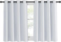 NICETOWN Greyish White Room Darkening Curtain by NICETOWN