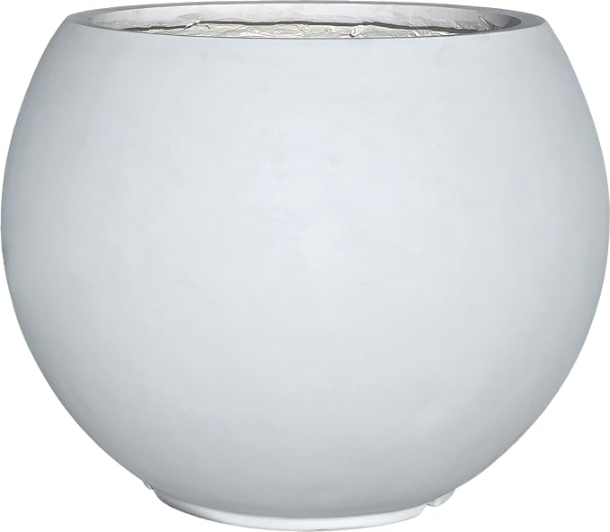 17 H x 21" Dia Round Fiberstone Planter by Panlaolao