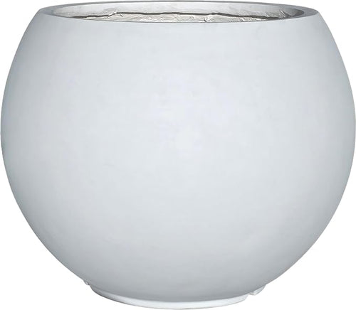 17 H x 21" Dia Round Fiberstone Planter by Panlaolao