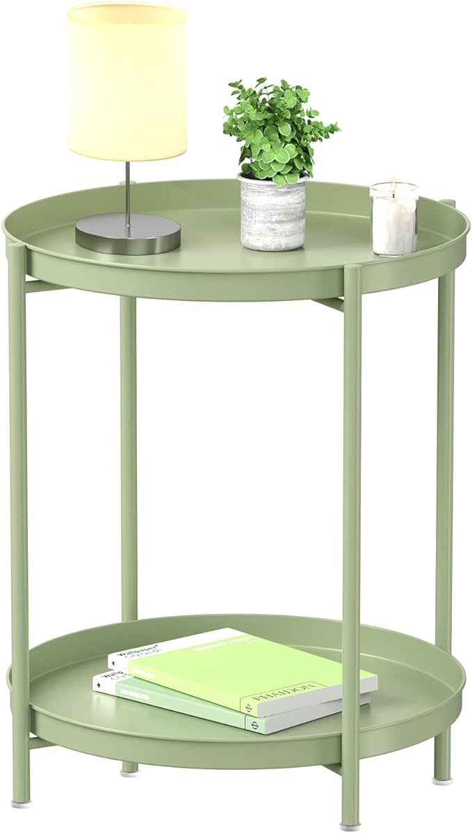 EKNITEY 2 Tier End Table by EKNITEY
