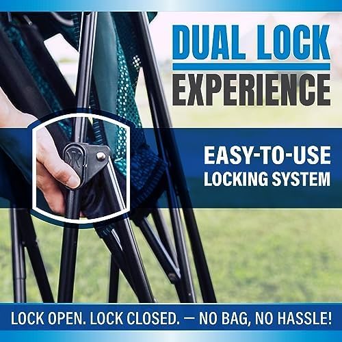 Kijaro Dual Lock Portable Camping Chair - Image 7