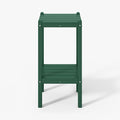 WestinTrends Malibu 36" Outdoor Adirondack HDPE 2-Tier Patio Side Table by WestinTrends