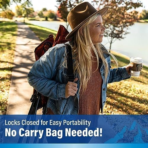 Kijaro Foldable Camping Chair, Vik Black - Image 9