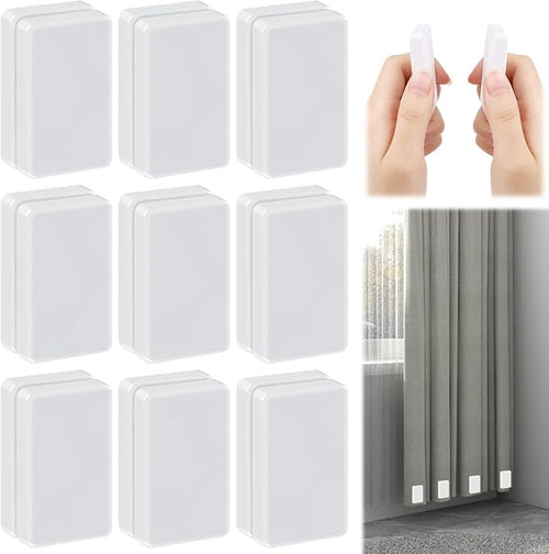 18pcs Outdoor Curtain Weights, Plastic Wrapped Magnetic Drapery Weights by Phoncoo