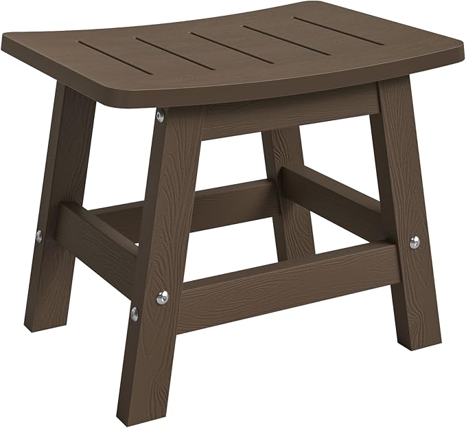 LUE BONA Outdoor Adirondack Ottomans, Footrest Footstool, Outdoor Foot Rest - Image 7