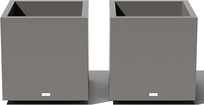 Veradek Block Series Cube Plastic Planter by VeradekOutdoor