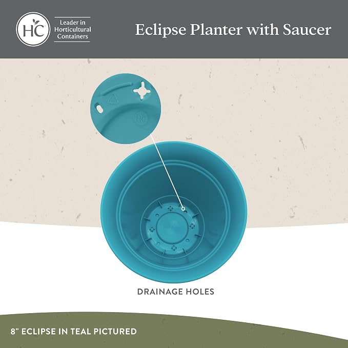 The HC Companies Eclipse Round Planter - Image 3