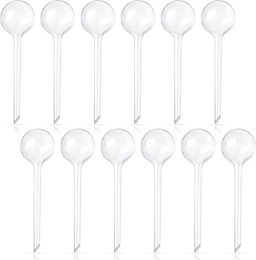 12 Pcs Large Plastic Self-Watering Bulbs by -PlantWateringGlobes-