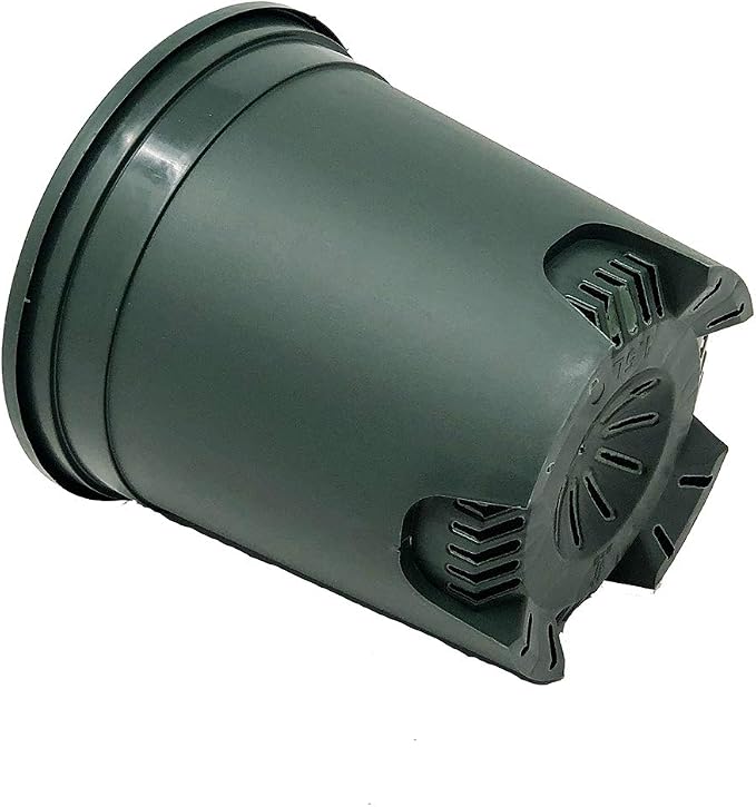 1.5 Gallon Green Nursery Pot Plastic Planters - Image 3