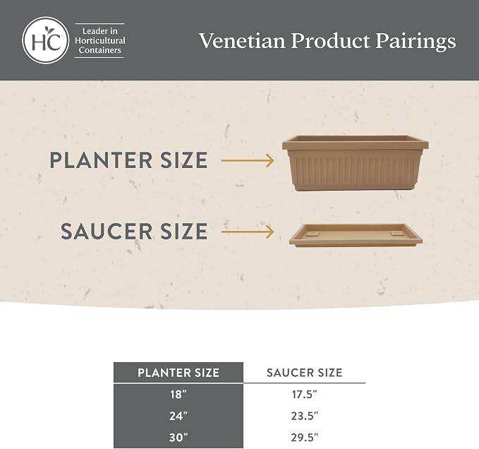The HC Companies Venetian Window Planter Box w/Drain Plug - Image 8