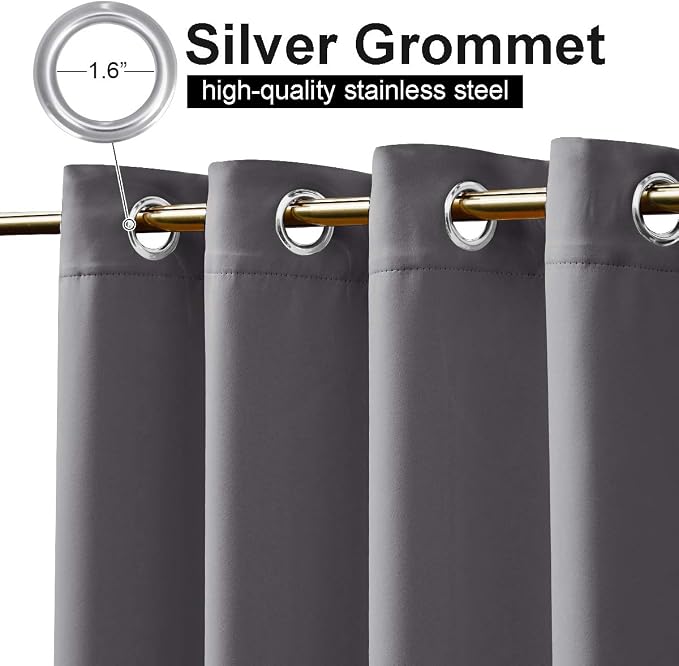 NICETOWN 2 Panels Outdoor Curtains - Image 3