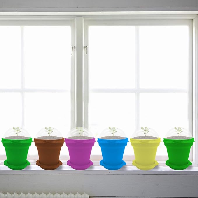 PURPLE STAR 1N 25 Packs Cupcake Plant Nursery Pots - Image 4
