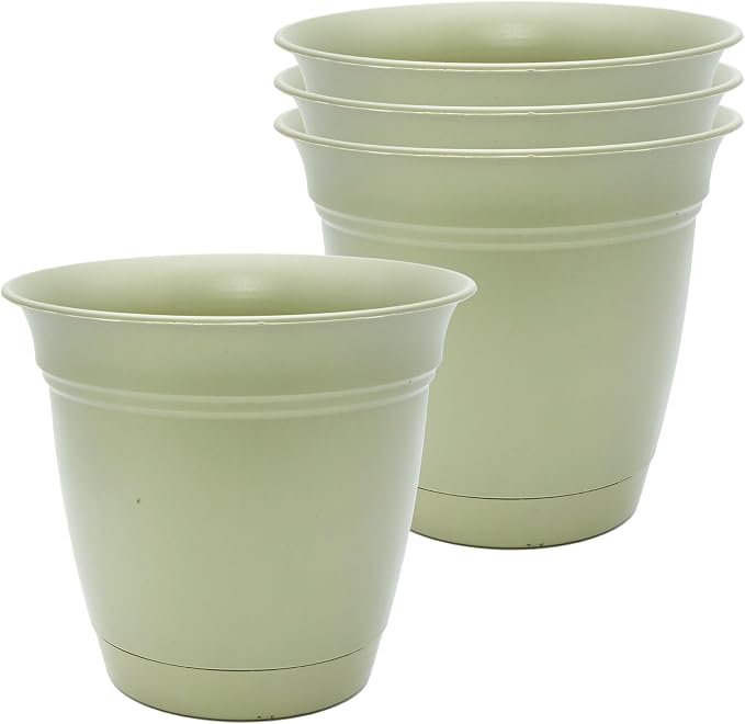 The HC Companies 6 Inch Eclipse Round Planter Pots by TheHCCompanies