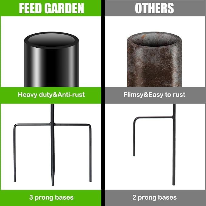 FEED GARDEN Adjustable 32 Inch Small Shepherd Hooks - Image 6