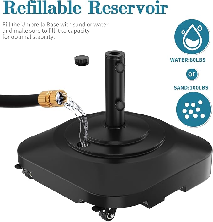 Umbrella Base, Heavy Duty Umbrella Stand - Image 4