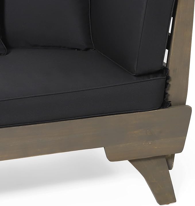 Merax Outdoor Patio Daybed Sofa, 3-Seat Sofa - Image 7