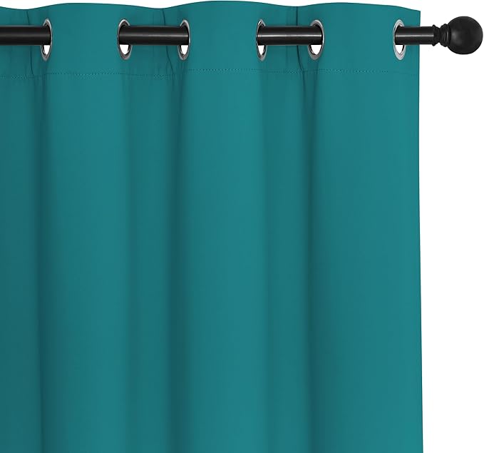 NICETOWN Blackout Drapery Curtain Panel 90 inches Long - Image 7