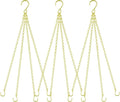 garini 3 Pack, 23 Inch Hanging Baskets Chain, Bird Feeders and Lanterns by garini