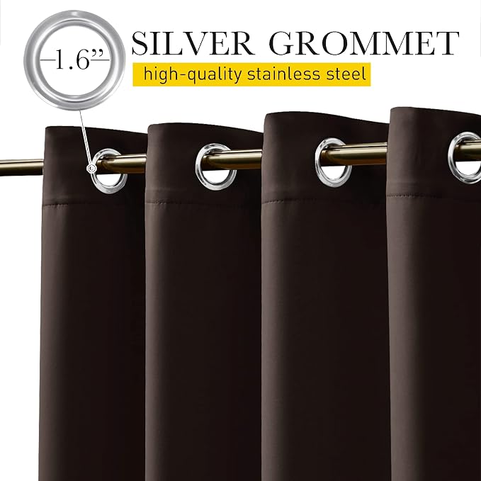NICETOWN 2 Panels Outdoor Curtains - Image 3