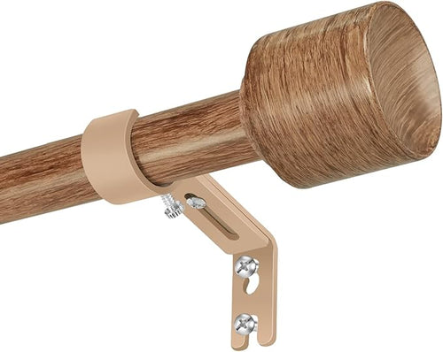 1” Diameter Curtain Rods Itself is 30 to 144 inch 1 Pack Fit 30-142 inch by Unknown