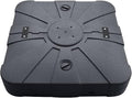 EliteShade USA 33" x 33" Offset Patio Umbrella Base Sand/Water Filled Square by EliteShade