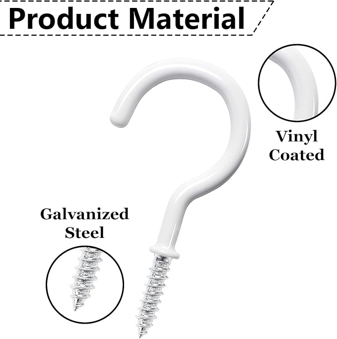 20 Pcs Ceiling Hooks for Hanging Plants - Image 9