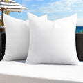 MIULEE Pack of 2 20x20 Outdoor Pillow Inserts, Outdoor Throw Pillows by MIULEE
