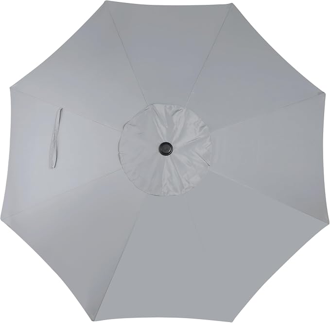 Blissun 9' Outdoor Patio Umbrella, Outdoor Table Umbrella, Yard Umbrella - Image 3