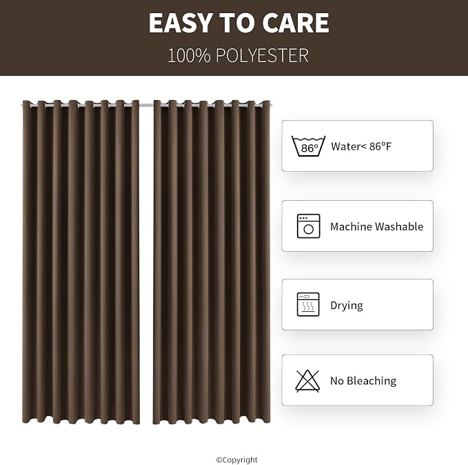 DIVA EN CAMINO DEC Outdoor Patio Curtain Waterproof Darkening Thermal Insulated - Image 6